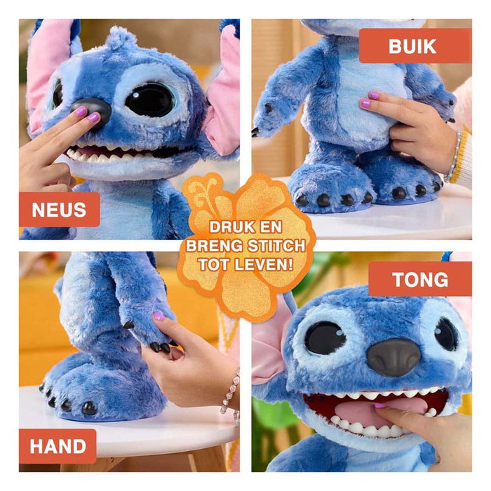JUST PLAY Peluche Interactive Ultimate Stitch Disney 43 cm JUST PLAY Peluche Interactive Ultimate Stitch Disney 43 cm