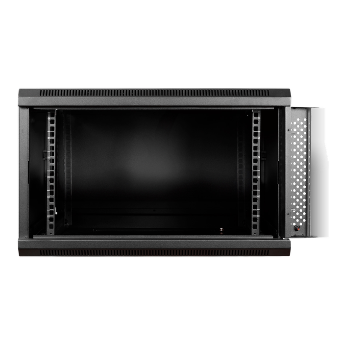 Phasak Pro Armario Rack Mural 19 Pouces 6U 600x450 mm Démonté Flat Pack pour Equipements Réseau
