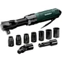 Metabo DRS 68 Set 1/2'' Tournevis à cliquet à air comprimé avec coffret, douilles 9-19 mm, raccords et accessoires