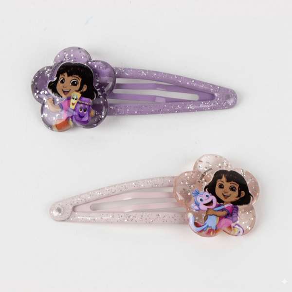 Cerdá Set de Beauté - Lunettes de soleil Dora l'Exploratrice pour enfant de 3 ans et plus, Violet, 15 x 17 x 2 cm