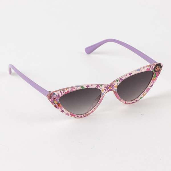 Cerdá Set de Beauté - Lunettes de soleil Dora l'Exploratrice pour enfant de 3 ans et plus, Violet, 15 x 17 x 2 cm