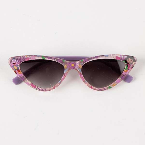 Cerdá Set de Beauté - Lunettes de soleil Dora l'Exploratrice pour enfant de 3 ans et plus, Violet, 15 x 17 x 2 cm