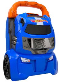 Cefa Maletin Guardacoches Lanzador Hot Wheels 2 en 1 avec 4 pistes