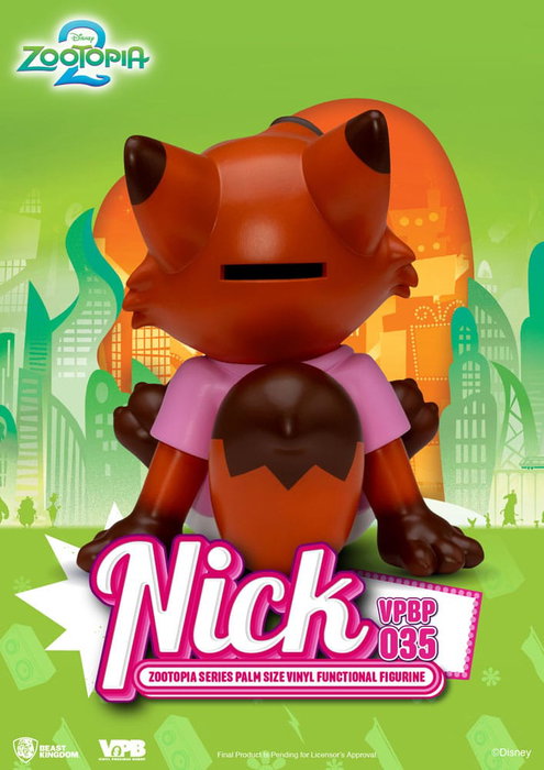 Zootopie Piggy Bank tirelire Nick 15 cm