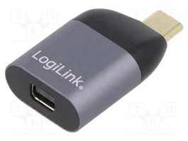 LOGILINK Adaptateur USB 3.2 Gen 2 avec prise USB C et socket mini DisplayPort