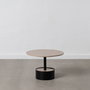 Table Basse Noir Naturel 65 x 65 x 37,5 cm