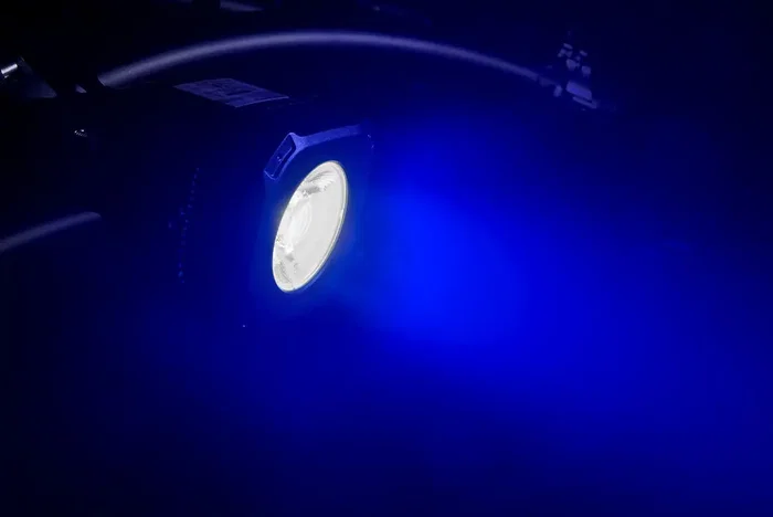 ALGAMLIGHT Mini Projecteur LED COB 30W RGB Compact DMX - 130mm IP20