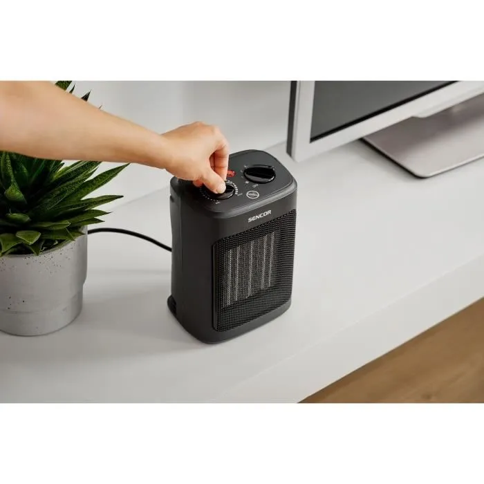 Sencor Radiateur en céramique SFH 7601BK Noir