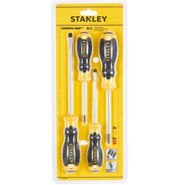 Stanley Jeu de tournevis Cushion Grip STHT16169-0 4 pièces