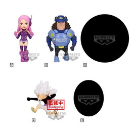 Banpresto Figurine One Piece World Collectable Egg Head 3 Unités Aléatoires