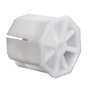 WOLFPACK LINEA PROFESIONAL Embout de tube pour volet en plastique sans pointe pour axe 60 mm
