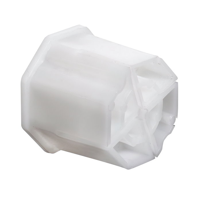 WOLFPACK LINEA PROFESIONAL Embout de tube pour volet en plastique sans pointe pour axe 60 mm