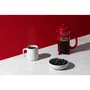Bodum Cafetière à piston Java 3 tasses 0.35 l rouge - Monture et couvercle en plastique, carafe en verre borosilicate