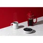 Bodum Cafetière à piston Java 3 tasses 0.35 l rouge - Monture et couvercle en plastique, carafe en verre borosilicate