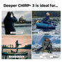Deeper CHIRP+ 3 Sondeur sans fil avec GPS et cartographie 3D