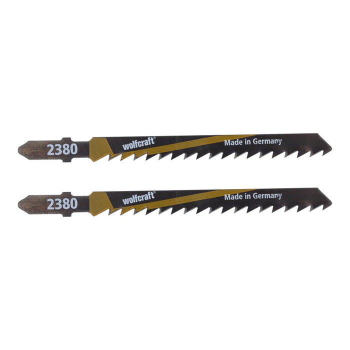 Lame scie Wolfcraft Scie sauteuse 100 mm (2 Unités) Lame scie Wolfcraft Scie sauteuse 100 mm (2 Unités)
