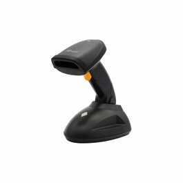 Equip 351026 Lecteur de code-barres laser 2D sans fil, 433 MHz, IP54, noir
