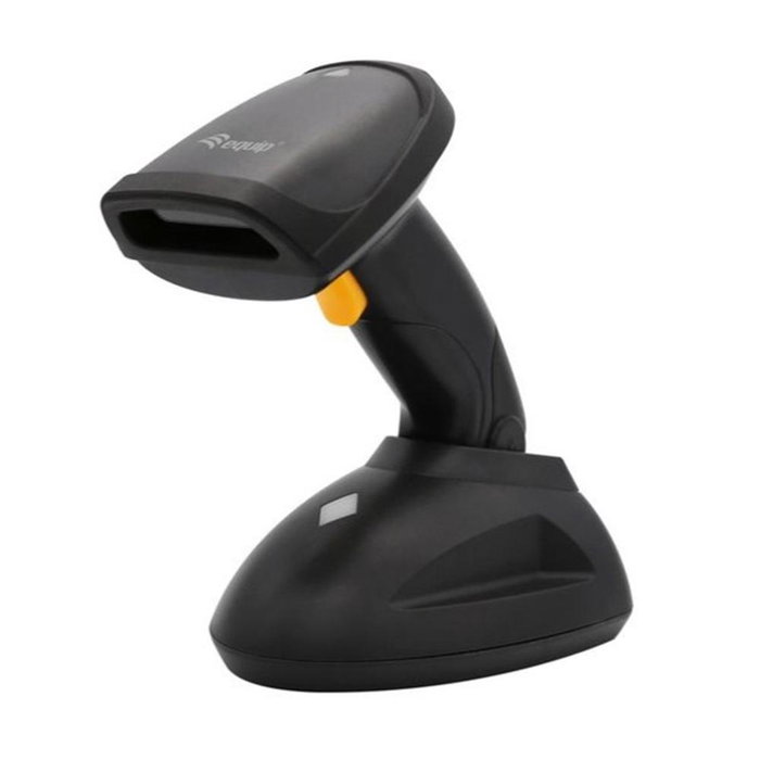 Equip 351026 Lecteur de code-barres laser 2D sans fil, 433 MHz, IP54, noir Equip 351026 Lecteur de code-barres laser 2D sans fil, 433 MHz, IP54, noir