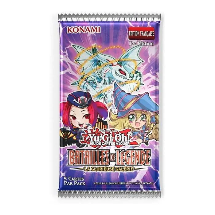 Yu-Gi-Oh! Batailles de Légende : La Glorieuse Galerie - Boîte display de 24 boosters (120 cartes)