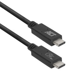 ACT Connectivity Câble USB-C AC7431 USB4 20Gbps 240W 1m pour charge rapide et transfert de données