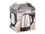 Argon Bouilloire Inox 1,8L 22x23x16 cm Argent et Noir (Set de 6)