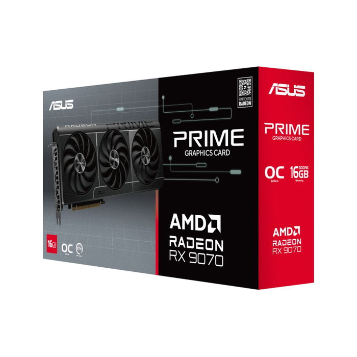 Carte Graphique Asus Prime -RX9070-O16G 16 GB GDDR6 Carte Graphique Asus Prime -RX9070-O16G 16 GB GDDR6