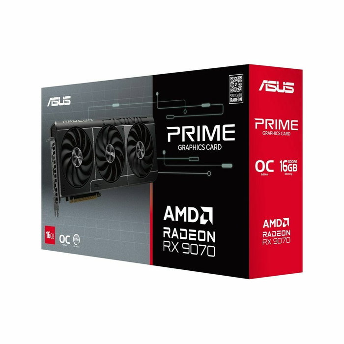 Carte Graphique Asus Prime -RX9070-O16G 16 GB GDDR6 Carte Graphique Asus Prime -RX9070-O16G 16 GB GDDR6