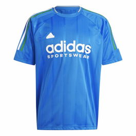 T-shirt à manches courtes homme Adidas Tiro Nations Pack Bleu Blanc