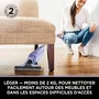 Shark VACMOP Nettoyeur balai sans fil 2-en-1 VM200EUPL - Aspiration & lavage - Lavande - 4 tampons jetables