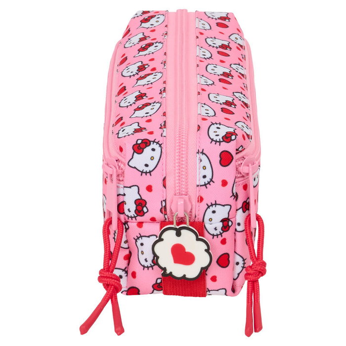 SAFTA Trousse Hello Kitty Triple Rose SAFTA Trousse Hello Kitty Triple Rose