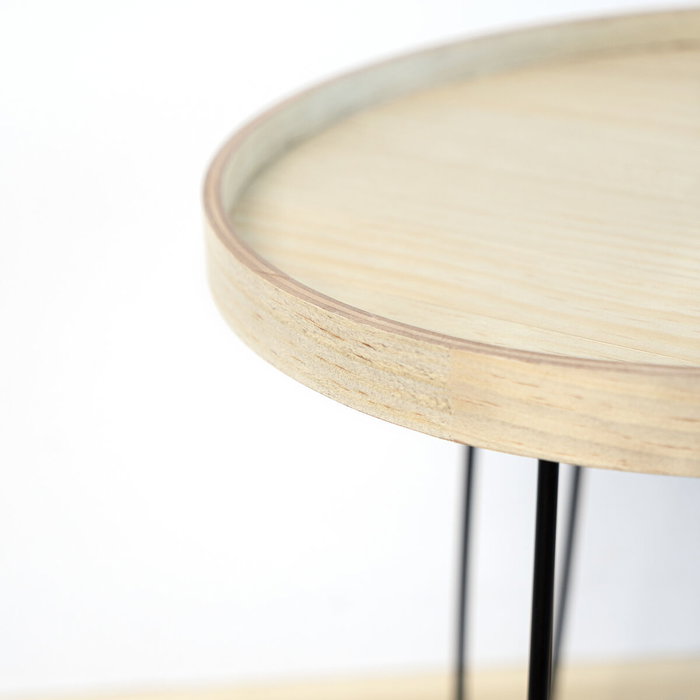 Vinthera Table d'appoint Moa 40 x 48 cm (Lot de 2)
