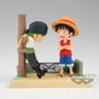 BANPRESTO Figura One Piece Log Stories - Monkey D. Luffy & Roronoa Zoro - Figurine 7 cm - Recommandé +15 ans