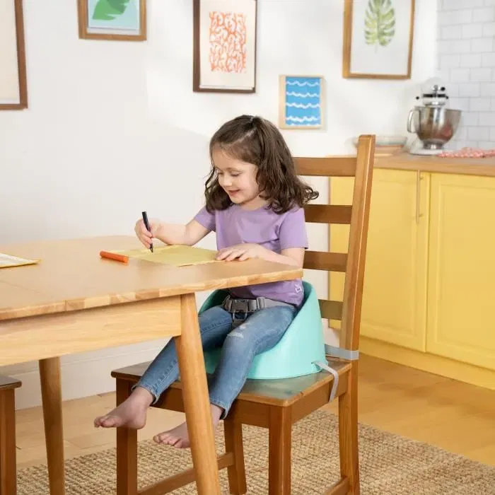 Disney Baby - Stitch - Rehausseur de chaise bébé évolutif 6 mois à 3 ans, Universel, Harnais 3 points, Facile à nettoyer - Bright Starts