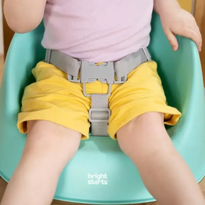 Disney Baby - Stitch - Rehausseur de chaise bébé évolutif 6 mois à 3 ans, Universel, Harnais 3 points, Facile à nettoyer - Bright Starts