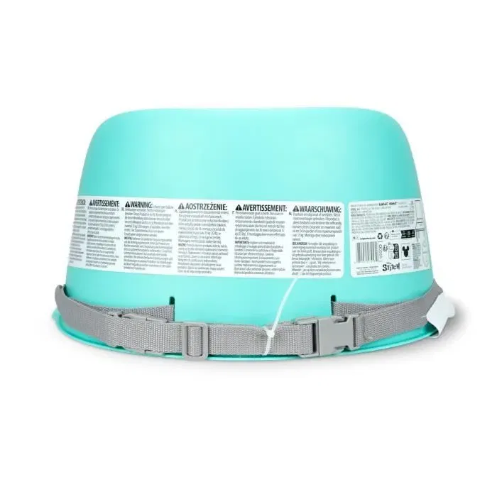 Disney Baby - Stitch - Rehausseur de chaise bébé évolutif 6 mois à 3 ans, Universel, Harnais 3 points, Facile à nettoyer - Bright Starts