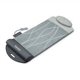 Beurer MG-280 - Coussin de massage électrique pour yoga et étirements avec 7 sacs d'air et design pliable