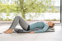 Beurer MG-280 - Coussin de massage électrique pour yoga et étirements avec 7 sacs d'air et design pliable