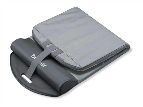 Beurer MG-280 - Coussin de massage électrique pour yoga et étirements avec 7 sacs d'air et design pliable