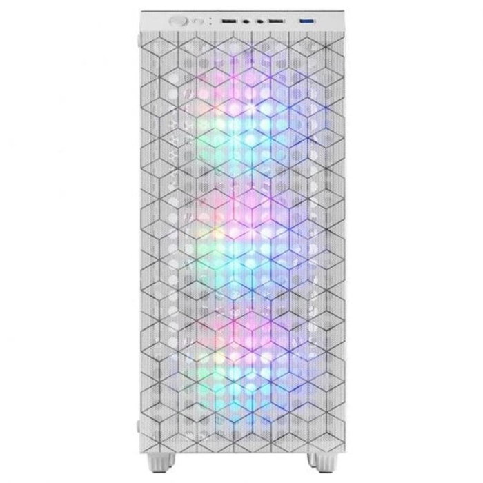 Mars Gaming MC-MAG Boîtier PC Midi Tower ATX Blanc, Panneau Latéral en Verre Trempé, 3 Ventilateurs Fixed RGB 120mm Mars Gaming MC-MAG Boîtier PC Midi Tower ATX Blanc, Panneau Latéral en Verre Trempé, 3 Ventilateurs Fixed RGB 120mm