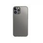 eSTUFF Coque TPU souple transparente pour iPhone 13 Pro Max avec protection totale et compatibilité Qi