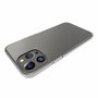 eSTUFF Coque TPU souple transparente pour iPhone 13 Pro Max avec protection totale et compatibilité Qi