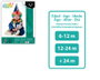 BigBuy Carnival Déguisement Clown Arlequin Bleu Bébé