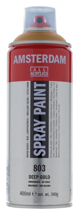 Amsterdam Spraypaint Or Foncé 803 400 ml Amsterdam Spraypaint Or Foncé 803 400 ml