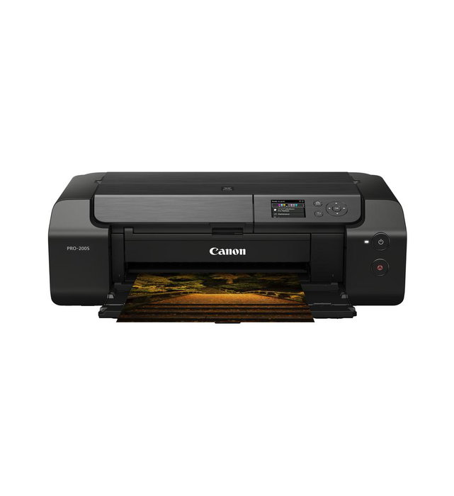 Canon Pixma PRO-200S Imprimante Photo Jet d'encre Couleur 13 Pouces 8 Couleurs Wi-Fi USB Ethernet