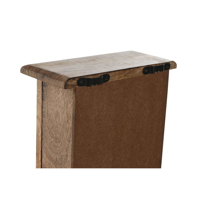 Armoire à clés Home ESPRIT Bleu Blanc Naturel 18 x 7,5 x 28 cm Armoire à clés Home ESPRIT Bleu Blanc Naturel 18 x 7,5 x 28 cm