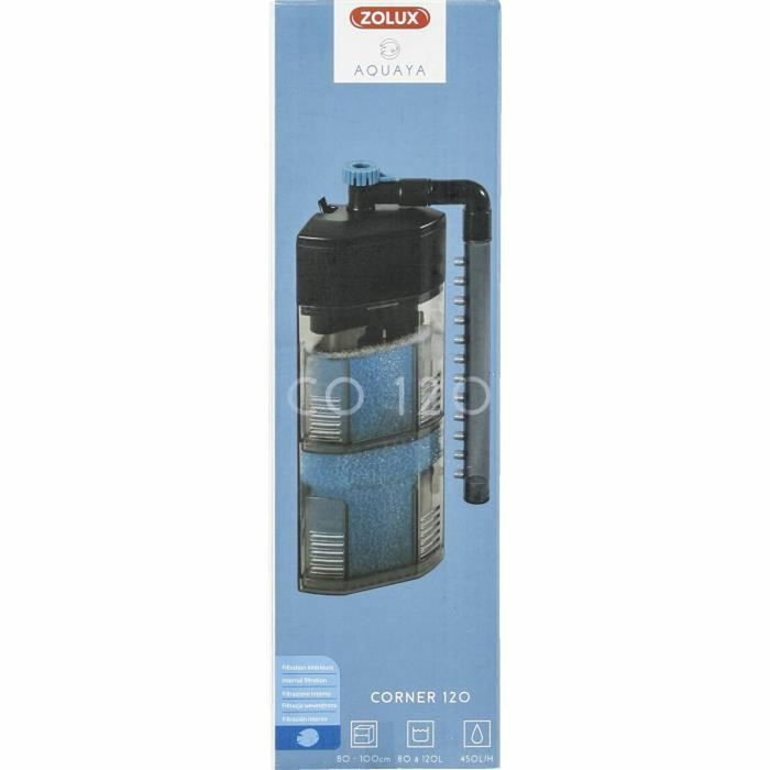 Zolux Corner 120 Filtre intérieur pour aquariums 80-120 L