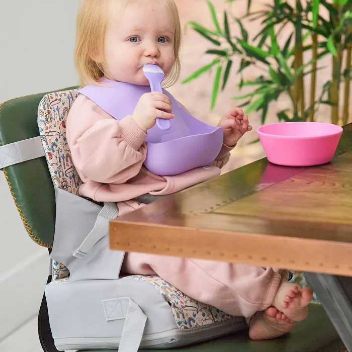 Nuby Siège réhausseur Safari Harnais 3 points Beige dès 6 mois