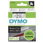 Dymo Ruban d'étiquetage D1 19 mm x 7 m Noir sur Blanc S0720830