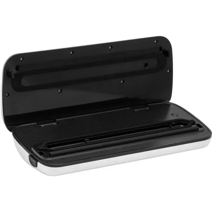 Sencor SVS 3010GY Soudeuse sous vide 110 W pour conservation des aliments, design blanc et gris compact (15.5 cm) Sencor SVS 3010GY Soudeuse sous vide 110 W pour conservation des aliments, design blanc et gris compact (15.5 cm)