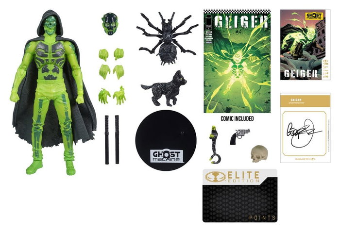 McFarlane Toys Ghost Machine Elite Edition - Figurine deluxe Geiger 18 cm McFarlane Toys Ghost Machine Elite Edition - Figurine deluxe Geiger 18 cm